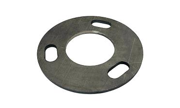 Фланец стойки 42/90 х 3 мм #200 3 отв х М10 х 20 черный металл k116-42-9 купить в Алматы