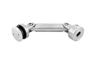 Крепление стекло-стена, штанга 82 мм, без зенковки tt201-82А SSS купить в Алматы