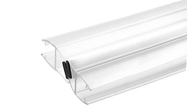 Комплект уплотнителей для стекла в душевую кабину (2 шт.), стекло-стекло 10 мм, с магнитом 135°, 2200 мм t228 купить в Алматы