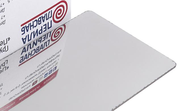 Заглушка торцевая 100х62х1,0 мм для профиля т100, нерж, зеркальная т100-092