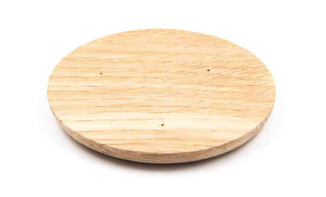 Деревянная заглушка для круглого деревянного поручня Ø50.8 мм плоская, дуб Ф-0842-п 2