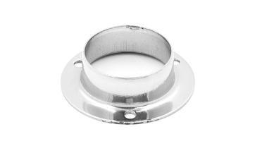 Фланец штампованный, для трубы Ø38.1 мм, полированный, внешний диаметр Ø68 мм, толщина 1.3 мм (AISI 304) k533-2 купить в Алматы