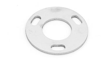 Фланец стойки 50/90 х 5 (4,3) х AISI 304 #200 3 отв х М10 х 20  k116-50-5 купить в Алматы