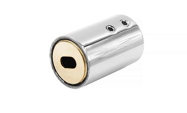 Коннектор стена-труба для трубы 19 мм, без юбки, полированный t907-2 PSS купить в Алматы