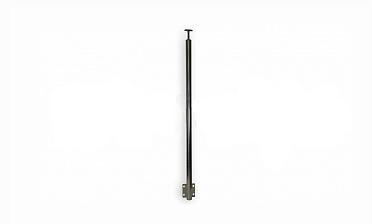 Готовая стойка Ø38,1 мм, с боковым крепежом и наконечником, высота 1150 мм, полированная (AISI 304) k704 купить в Алматы