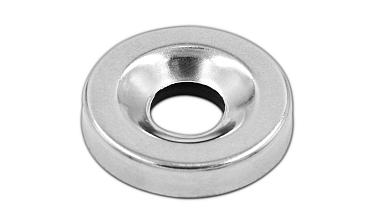 Шайба М8, штампованная, пластик, полированная, т=0.5мм, (AISI 304) k270-2 купить в Алматы