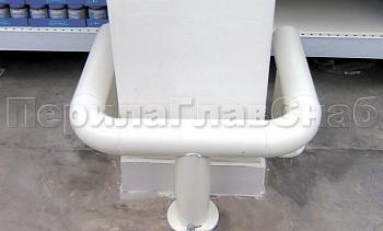 Отбойник для автомобилей из черного металла в Алматы. Готовые проекты ПерилаГлавСнаб