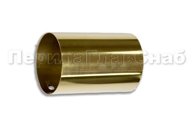 Соединитель для круглого пластикового поручня Ø50.8, золото k260-88 2