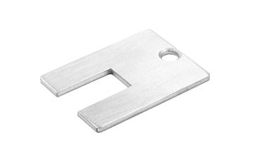 Торцевая заглушка на профиль алюминиевый для перегородок t42-12 купить в Алматы