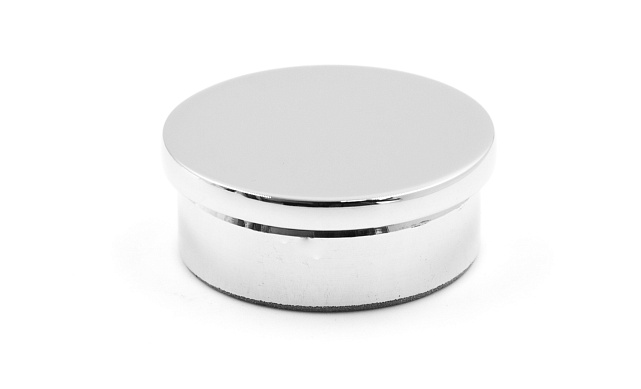 Заглушка на трубу Ø38.1 мм полированная литая (AISI 316) k093-4  Заглушка на трубу Ø38.1 мм полированная литая (AISI 316) k093-4