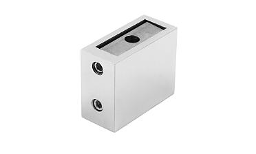 Коннектор стена-труба полированный для прямоугольного трека (трубы) 30х10 мм t463 PSS купить в Алматы