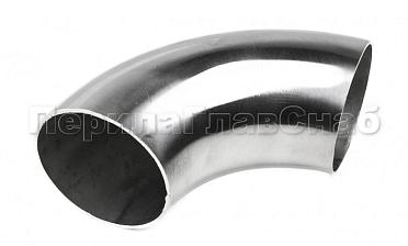 Отвод поручня под сварку для Ø50.8х1.5х145 AISI 201 #400 в упаковке по 100 шт. k021-15-100 купить в Алматы