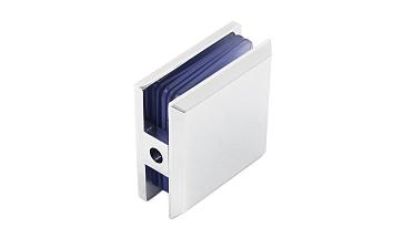 Коннектор для душевой кабины стена-стекло 45х45 мм латунь-хром, полированный t730 PC купить в Алматы