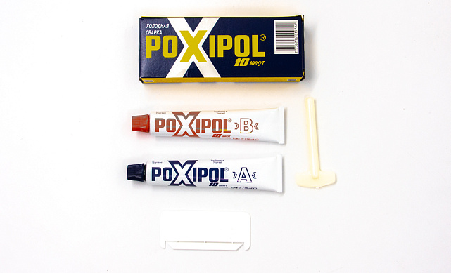 Клей POXIPOL серый 70 мл. Ф-1127 2 Клей POXIPOL серый 70 мл. Ф-1127 2