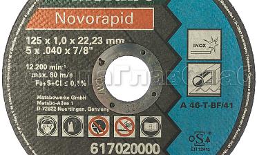 Отрезной круг 125х22х1 Метабо Ф-0971 купить в Алматы