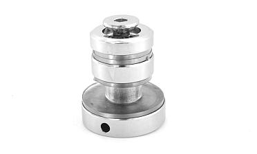 Крепление трека 30х10 к стеклу, AISI 304 полированная t449 PSS купить в Алматы