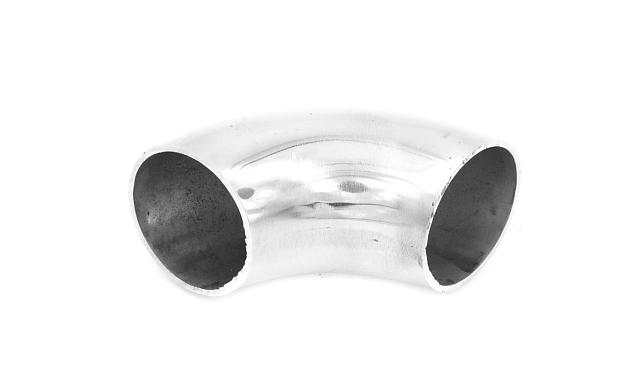 Отвод поручня под сварку Ø32.0х85х1.45мм, 90°, полированный 400 Grit, (AISI 304) k095-32