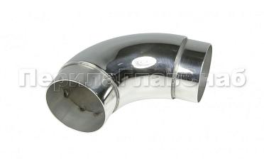 Отвод поручня с двумя установочными кольцами Ø50.8х125 AISI 304 k052-8 купить в Алматы