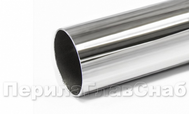 Труба нержавеющая AISI 201 СТАНДАРТ+, пр-во РОССИЯ, Ø38.1 x 1.5 х 6м, полированная Rk815 Труба нержавеющая AISI 201 СТАНДАРТ+, пр-во РОССИЯ, Ø38.1 x 1.5 х 6м, полированная Rk815