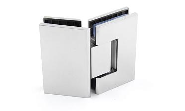 Петля для душевой кабины стекло-стекло 135° 90х55 мм AISI 304 полированная t302-2 PSS купить в Алматы