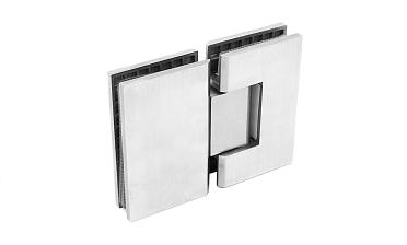 Петля для душевой кабины стекло-стекло 180° 90х55 мм AISI 304 шлифованная t303-2 SSS купить в Алматы