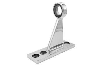 Крепление козырька к стойке алюминиевого фасада, AISI 304, литое , полированное, k611 купить в Алматы