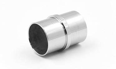 Соединитель трубы Ø38.1 с насечками, полированный, (AISI 316) k086-3 купить в Алматы