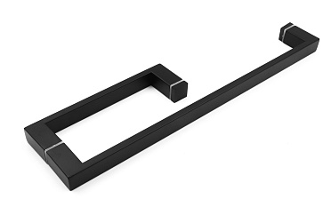 Ручка полотенцесушитель 25*10*200*450, черная t625 Bl купить в Алматы