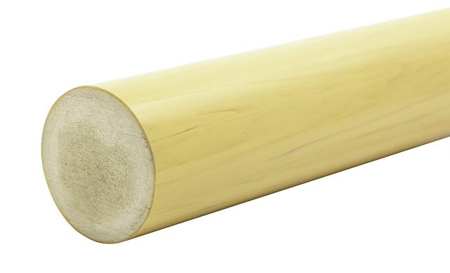 Пластиковый поручень, цвет беленый дуб, Ø49 мм, длина 4м k899 