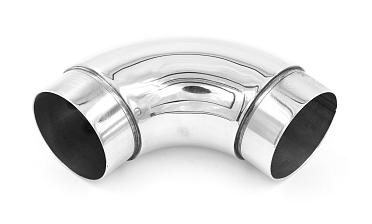 Отвод поручня с двумя установочными кольцами Ø50.8х125 AISI 201 k052-6 купить в Алматы