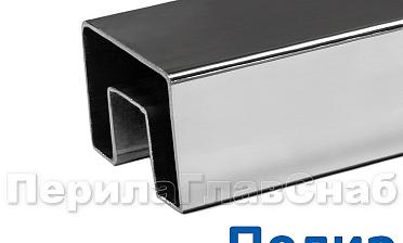 Труба 40х60, с пазом 24х24, полированная, AISI 304 k824-3 купить в Алматы