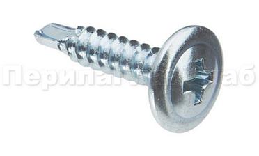 Саморез с пресс-шайбой и сверлом 4,2х19 мм, оцинковка М-3307 купить в Алматы