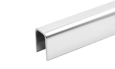 Профиль П-образный, L=2500 мм, t=1 мм, для стекла 8 мм, полир. (AISI 304) t115 PSS купить в Алматы
