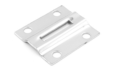 Боковой крепеж стойки под Ø38.1 мм, полированный (AISI 316) k056-2 купить в Алматы