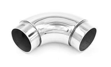 Отвод поручня под Ø42.4х1.5 мм, 90°, литой, полированный, с вставками (AISI 201) k383-3 купить в Алматы Отвод поручня под Ø42.4х1.5 мм, 90°, литой, полированный, с вставками (AISI 201) k383-3 купить в Алматы