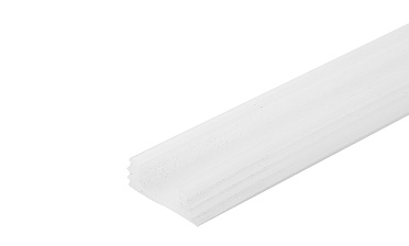 Рассеиватель света для трубы с пазом 24х24, плоский (хлыст 3 метра) k777-3 купить в Алматы