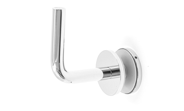 Держатель поручня на стекло 10-17 мм, полированный (AISI 304) k008 Держатель поручня на стекло 10-17 мм, полированный (AISI 304) k008