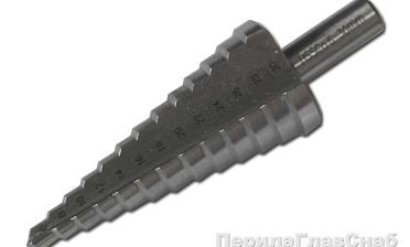 Сверло ступенчатое HSS 6-30 мм k447 купить в Алматы