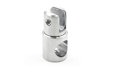 Крепежный элемент сквозной для трубы 19 мм, шлифованный t914 SSS купить в Алматы