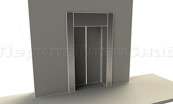 Облицовка портала лифта в Алматы. Готовые проекты ПерилаГлавСнаб