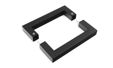 Ручка-скоба 171х20х20 мм, нержавеющая сталь AISI 304, черная t667 Bl купить в Алматы