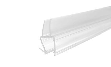 Уплотнитель для стекла в душевую кабину 10 мм, прозрачный, стена-стекло 2200 мм t226 купить в Алматы