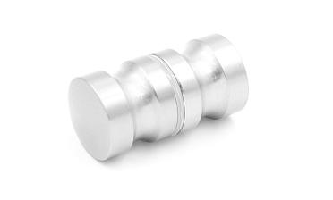 Дверная ручка "кноб", алюминий-хром, шлифованный t692 AL SSS купить в Алматы