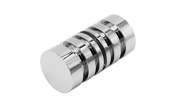 Дверная ручка «кноб» для душа, алюминий-хром, полированная t694 ALPC купить в Алматы