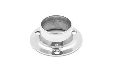 Фланец для трубы Ø25.4 мм, штампованный, полированный (AISI 304) k531 купить в Алматы Фланец для трубы Ø25.4 мм, штампованный, полированный (AISI 304) k531 купить в Алматы