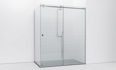 Комплект фурнитуры для раздвижной душевой перегородки, угловой, на профиле t552-1 купить в Алматы