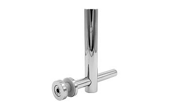 Спайдерный стеклодержатель для стекла 10 мм (5+5 мм), регулируемый, полированный (AISI 304) k213 купить в Алматы