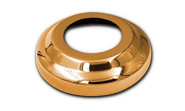 Низ стойки Ø38.1 мм, S=0.8 мм, внешний Ø78х12 мм, золото Фk007-88 купить в Алматы