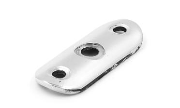 Лодочка (ложемент) под поручень Ø38,1 мм, литой, полированный, нержавеющая AISI 304 k046-38 купить в Алматы