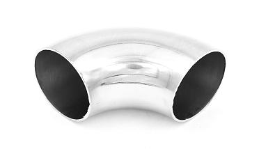 Отвод поручня под сварку Ø48.3х120х1.5 мм, 90°, полированный 600 Grit (AISI 304) k237-120 купить в Алматы